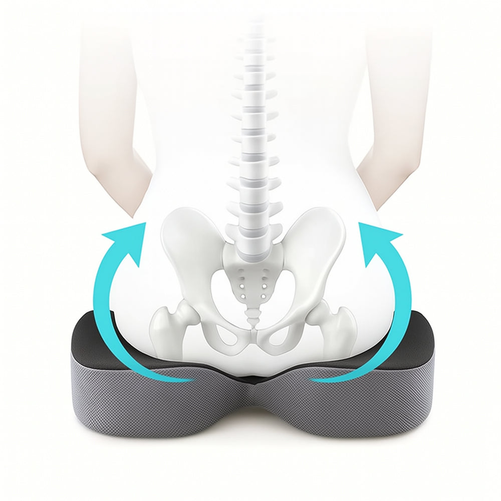 Ergonomisches Sitzkissen aus Memory Foam | Karnz