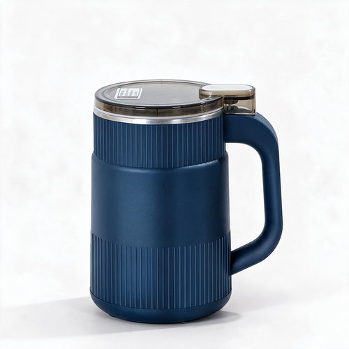 Sandsberg Elektrische Getreidemühle – Mühle für Körner, Samen, Gewürze & Kaffee (Blau / Weiß)