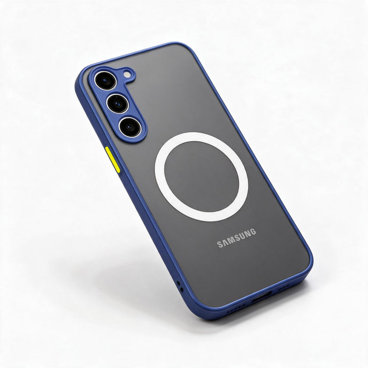 Magnetische Samsung Handyhülle | Stoßfester Schutz | Mehrere Farben