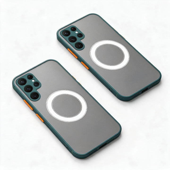Magnetische Samsung Handyhülle | Stoßfester Schutz | Mehrere Farben