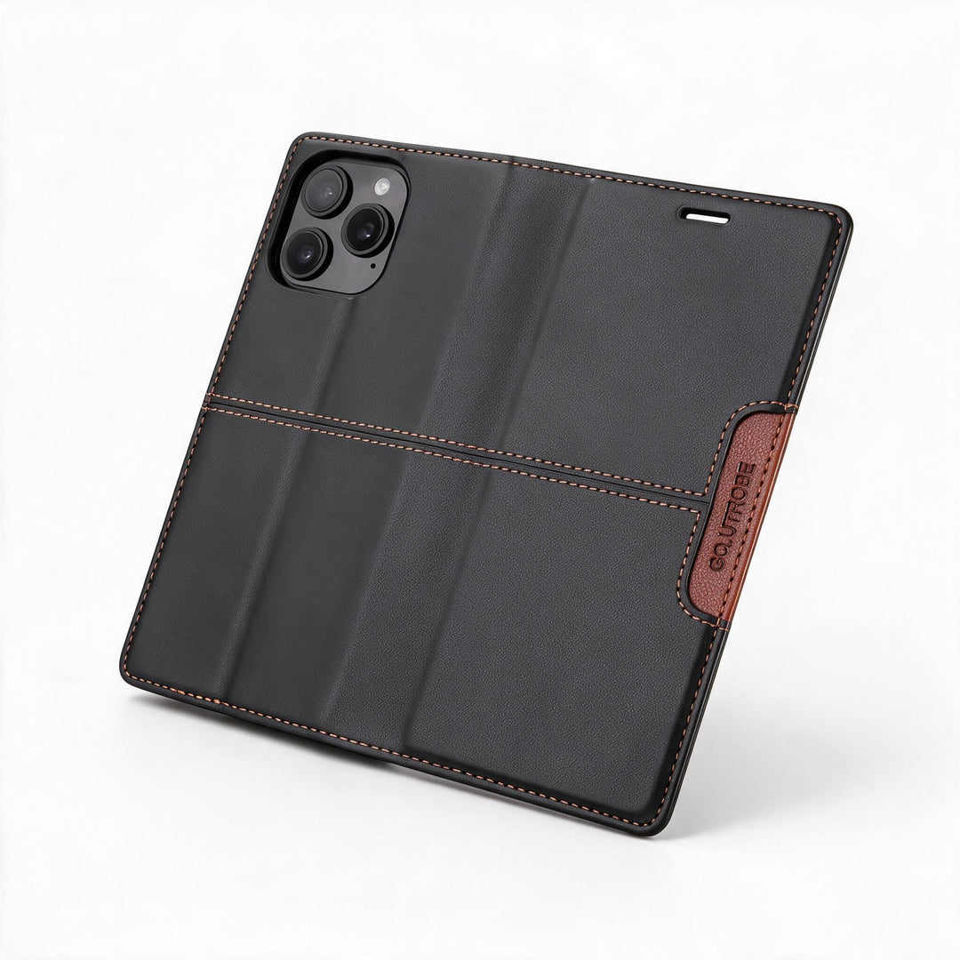 Sandsberg | RFID Flip Leder Samsung S25/S24/S23 Magnetische Brieftaschenhülle