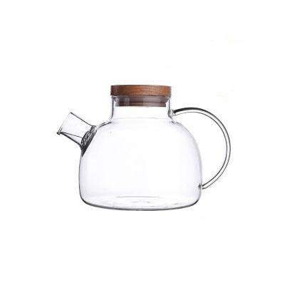 Skandinavisches Glas-Teekannen-Set