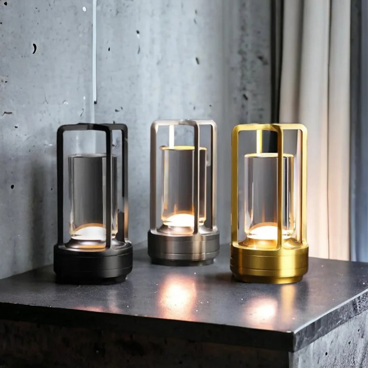 Skandinavische kabellose LED-Tischleuchte - NordicaGlow