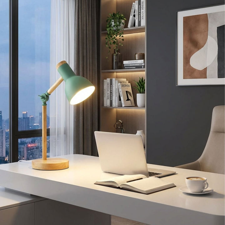 HoutLicht Tischlampe für Schreibtisch | Karnz