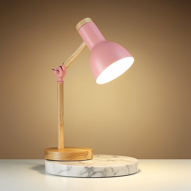 HoutLicht Tischlampe für Schreibtisch | Karnz