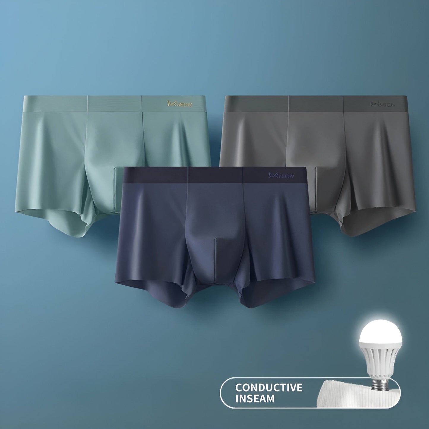 Nahtlose Herren-Boxershorts - Leo