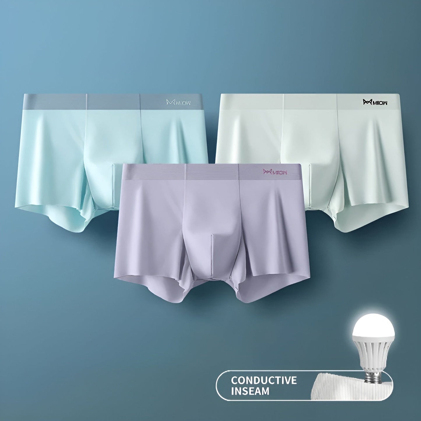 Nahtlose Herren-Boxershorts - Leo