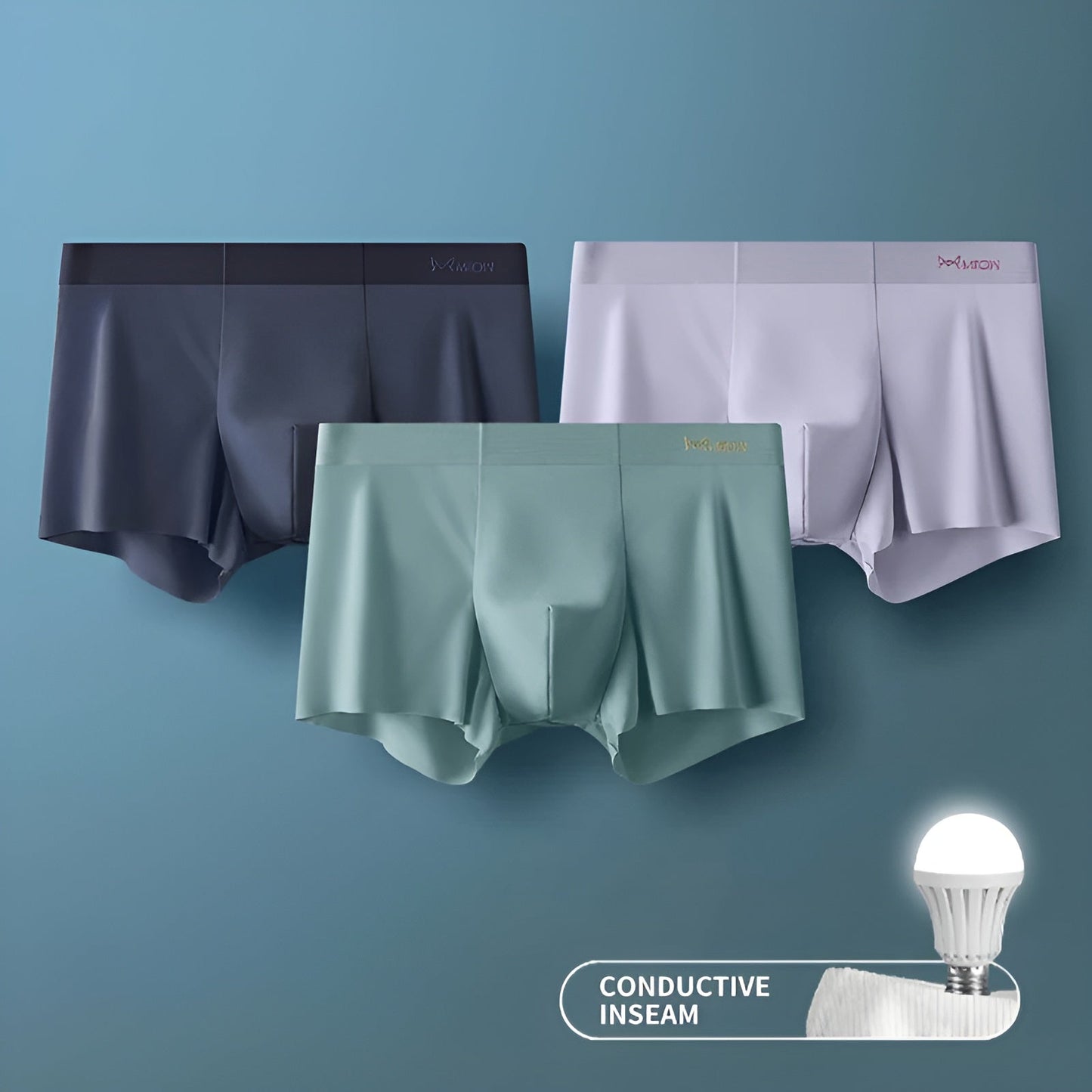 Nahtlose Herren-Boxershorts - Leo