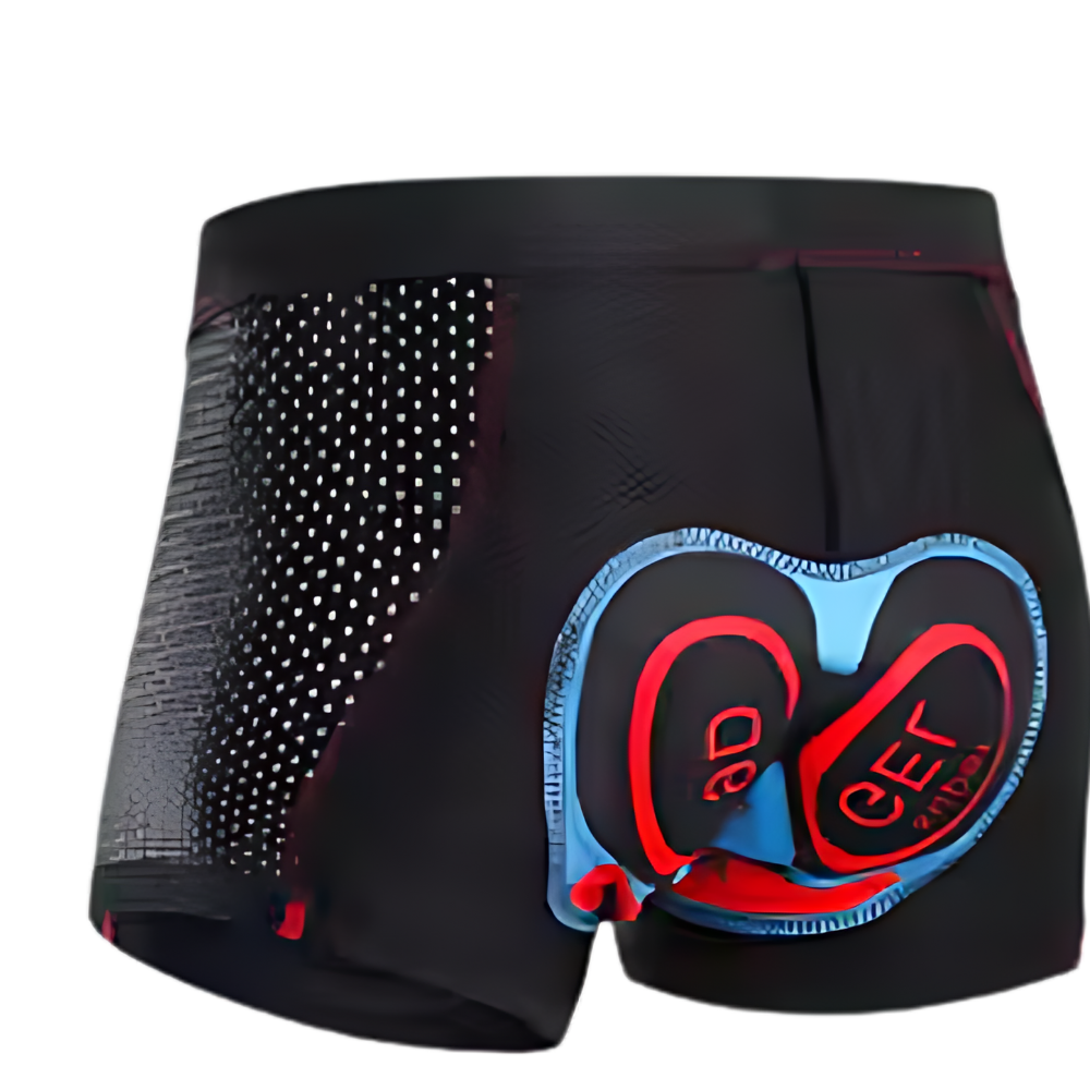 Karnz | Nahtlose gepolsterte Radlerhose