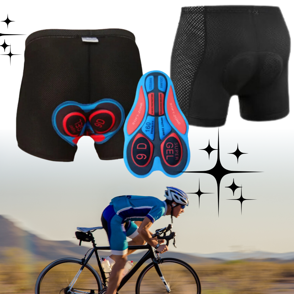 Karnz | Nahtlose gepolsterte Radlerhose