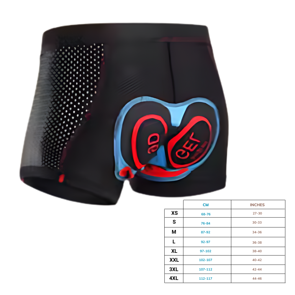Karnz | Nahtlose gepolsterte Radlerhose