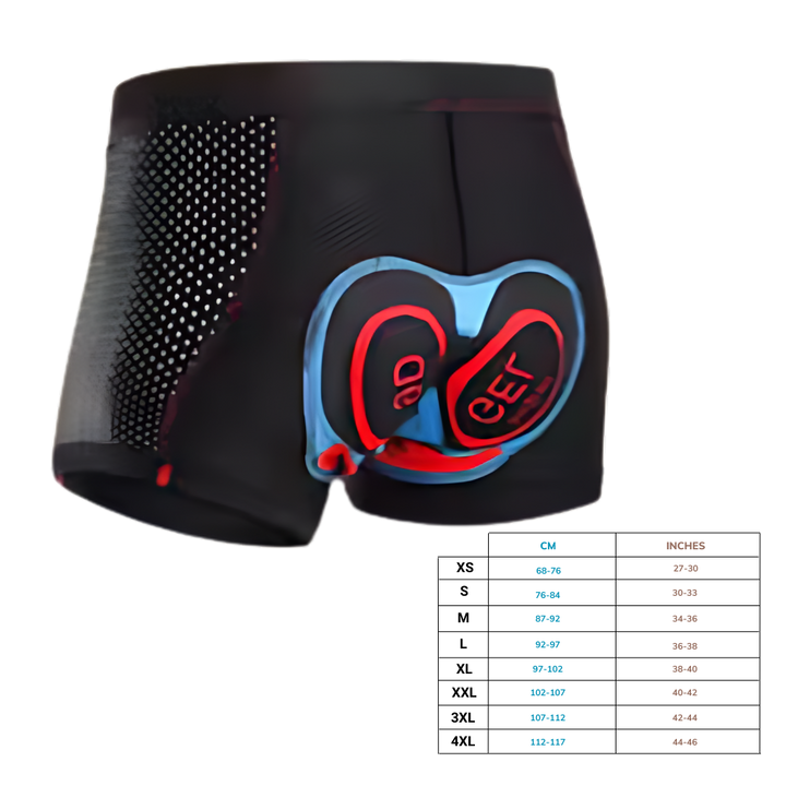 Karnz | Nahtlose gepolsterte Radlerhose