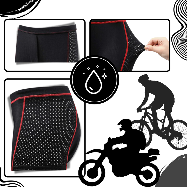 Karnz | Nahtlose gepolsterte Radlerhose