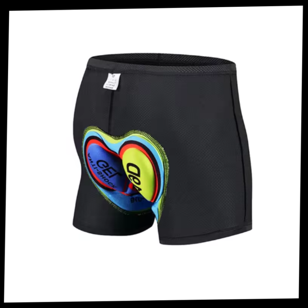 Karnz | Nahtlose gepolsterte Radlerhose