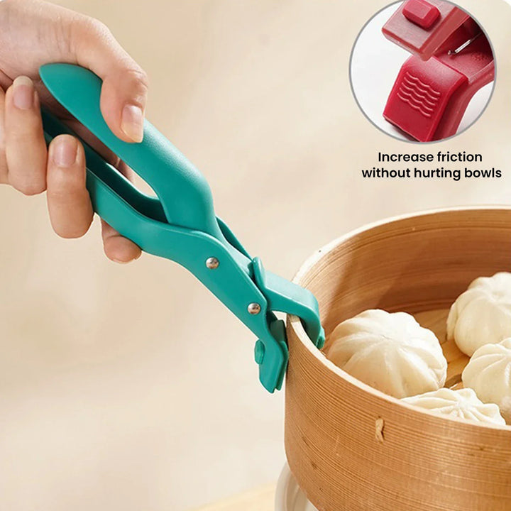 Silikon Anti-Scald Clip Hitzebeständige Teller Schüsselheber Topfhalter | Karnz