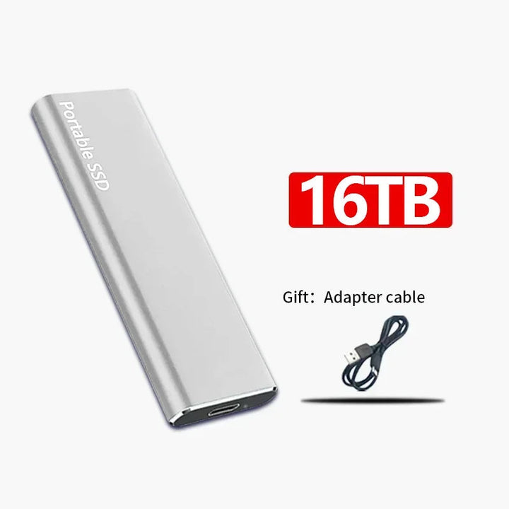 Sandsberg | Externe Tragbare SSD | Hochgeschwindigkeits Solid State Drive | Schwarz