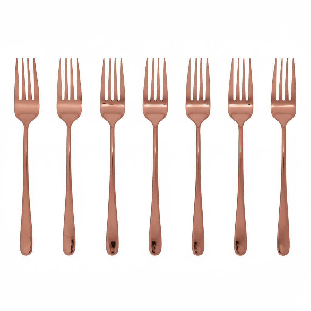 Silvéra – Elegante Essgabel, robustes, plattiertes Edelstahlbesteck