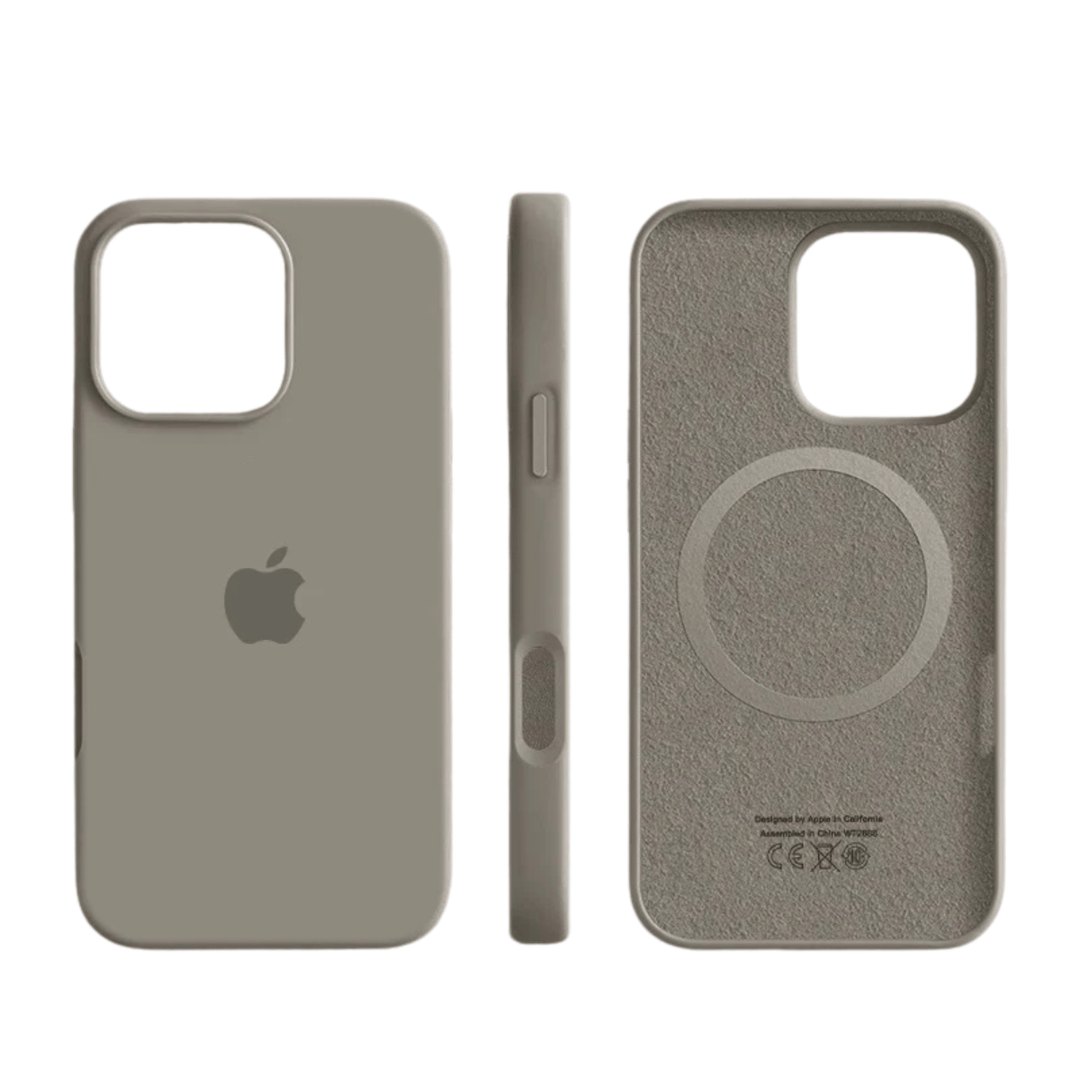 SILVRAMAG – Premium Silikon MagSafe Hülle für iPhone mit Soft-Touch-Schutz