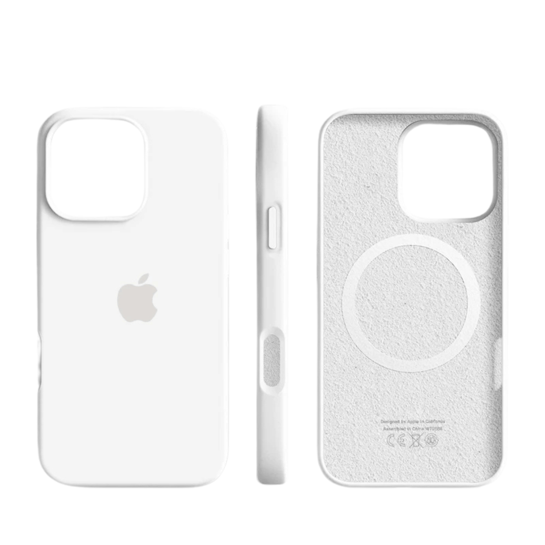 SILVRAMAG – Premium Silikon MagSafe Hülle für iPhone mit Soft-Touch-Schutz