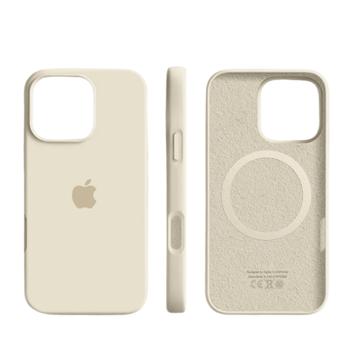 SILVRAMAG – Premium Silikon MagSafe Hülle für iPhone mit Soft-Touch-Schutz