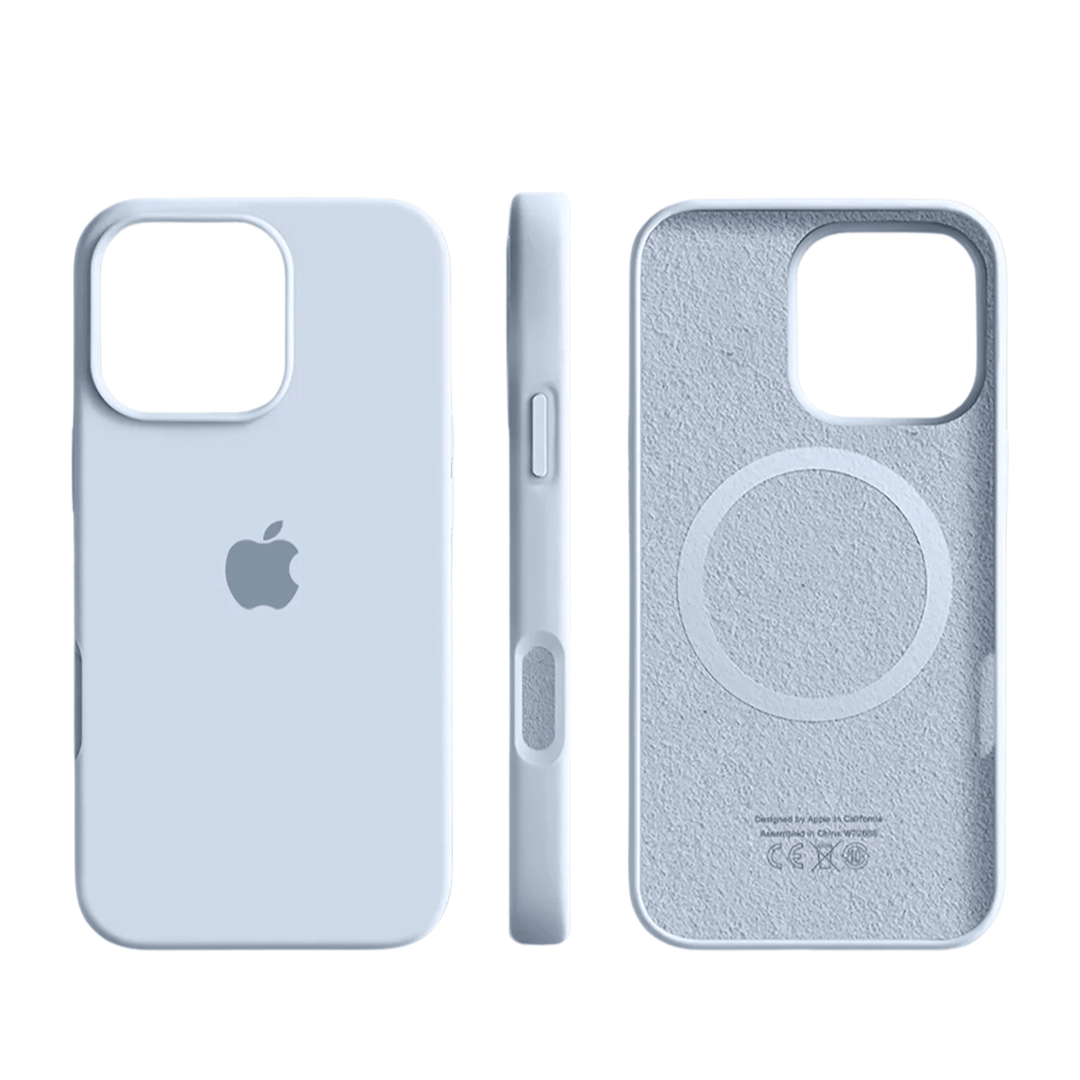 SILVRAMAG – Premium Silikon MagSafe Hülle für iPhone mit Soft-Touch-Schutz