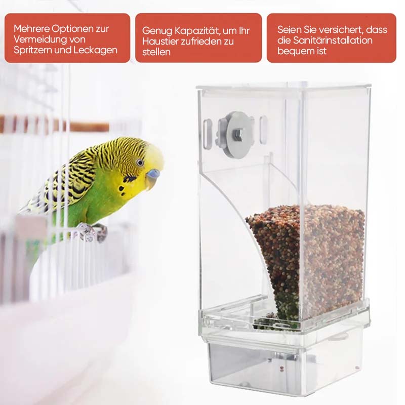 Automatischer, auslaufsicherer Vogelfutterspender | Karnz