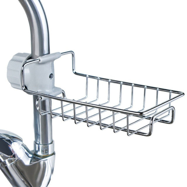 Sink Abflussregal Aufbewahrung Wasserhahn Halter Seifengitter Regal Korb | Karnz