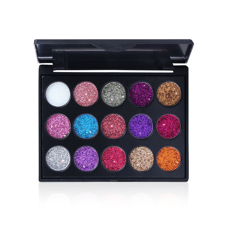 Glitzer-Lidschattenpalette