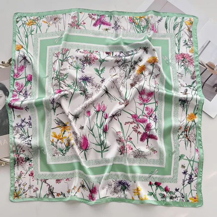 Karnz | Retro Korean Style Kunstseide Schal