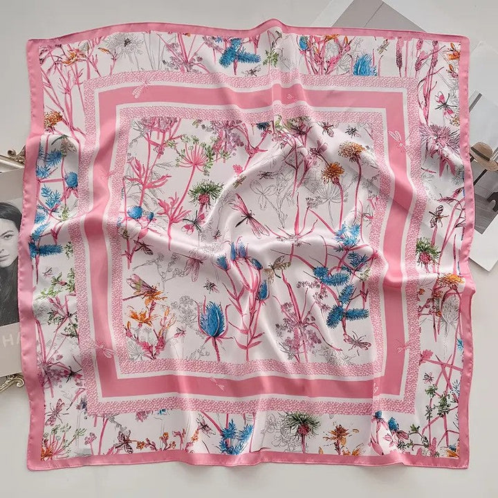 Karnz | Retro Korean Style Kunstseide Schal