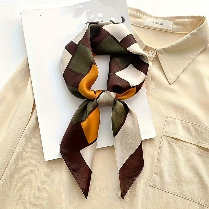 Karnz | Retro Korean Style Kunstseide Schal