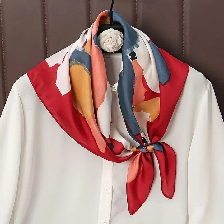 Karnz | Retro Korean Style Kunstseide Schal