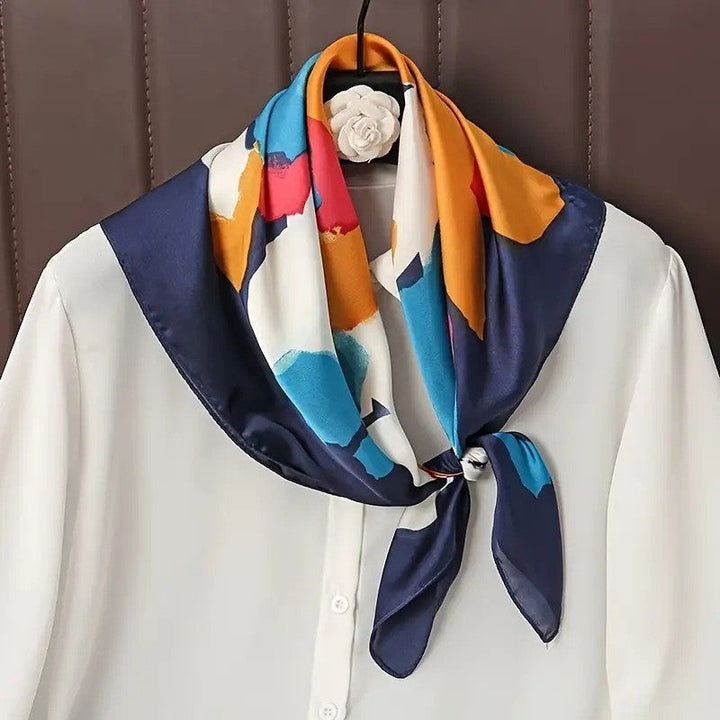Karnz | Retro Korean Style Kunstseide Schal