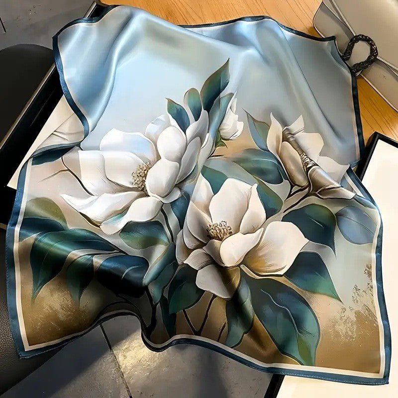 Karnz | Retro Korean Style Kunstseide Schal