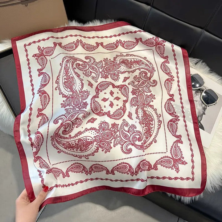 Karnz | Retro Korean Style Kunstseide Schal