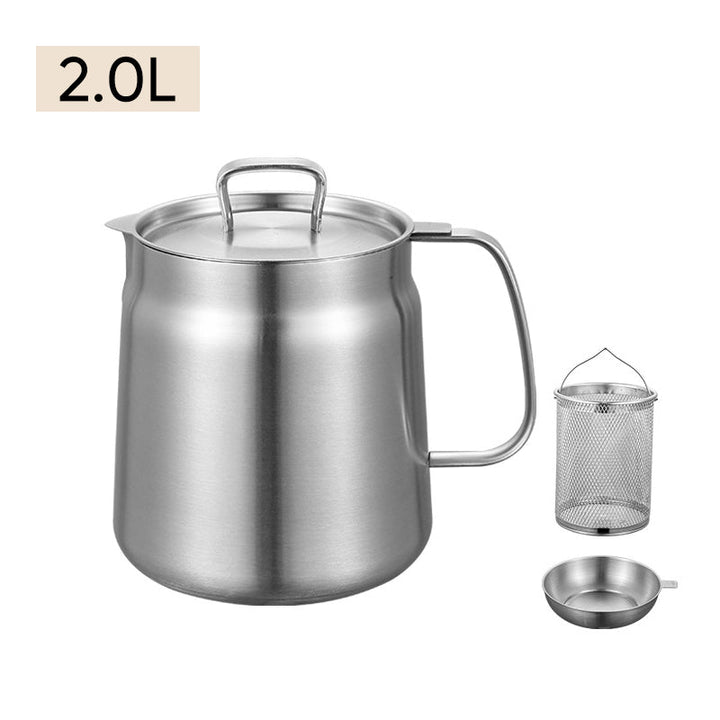 2-in-1 304 Edelstahl Multifunktionsölfiltertopf | Karnz