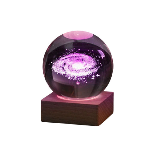 3D Galaxy Kristallball Nachtlicht | Karnz