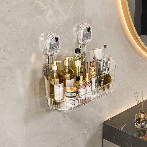No-Drill Badezimmer Saugnapf Aufbewahrungsbox | Karnz