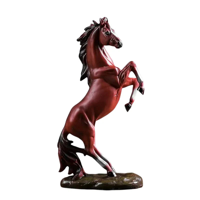 Stehendes Pferde Ornament Karnz
