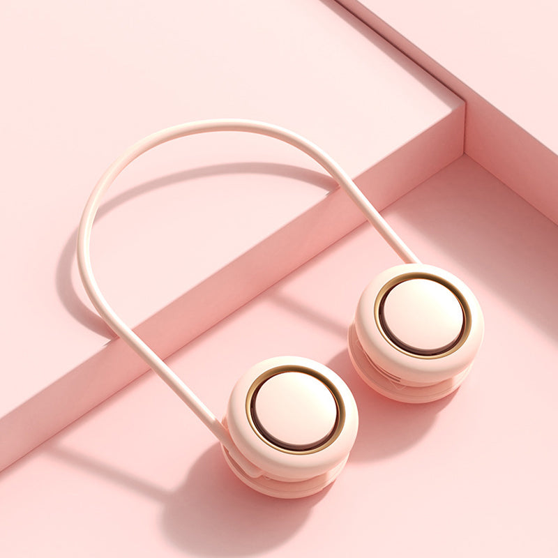 Faltbarer tragbarer USB-Mini-Nackenventilator