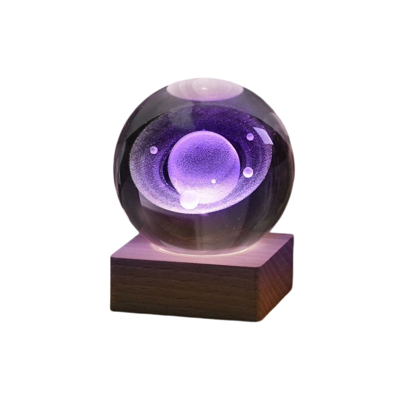 3D Galaxy Kristallball Nachtlicht | Karnz
