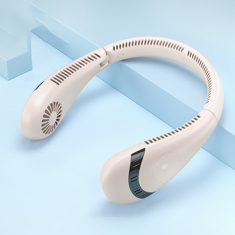 Wiederaufladbarer flügelloser tragbarer Halsventilator | Karnz