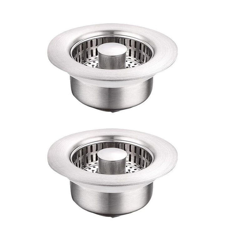 Abflussfilter Edelstahl mit Pop-up-Mechanismus | Karnz