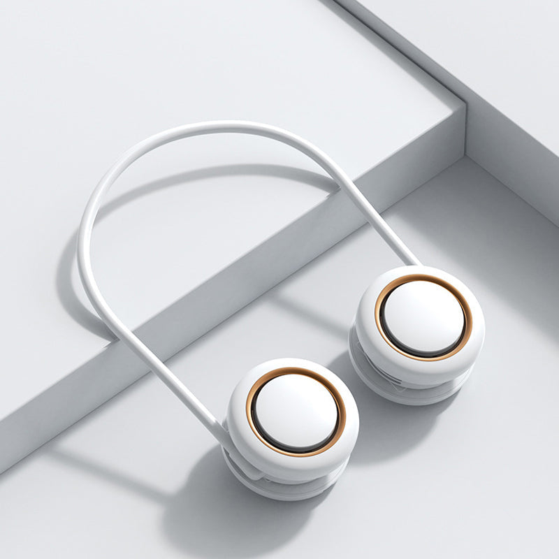 Faltbarer tragbarer USB-Mini-Nackenventilator