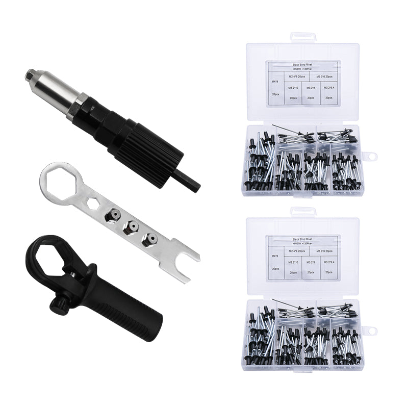Professionelles Nietenzangen-Adapter-Kit | Karnz