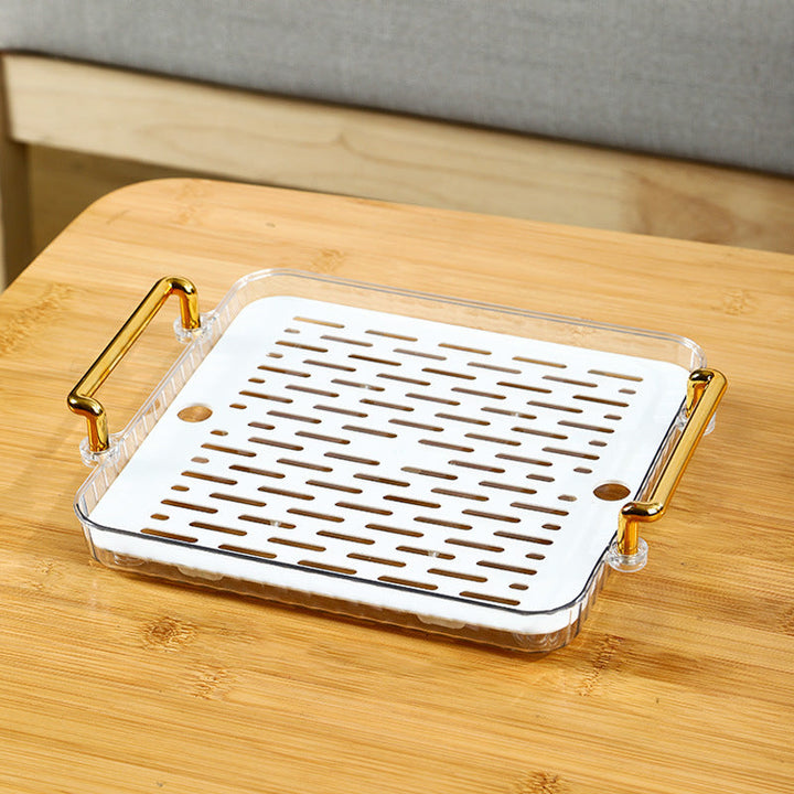 Leichtes Luxus Ablass Tee-Tablett | Karnz