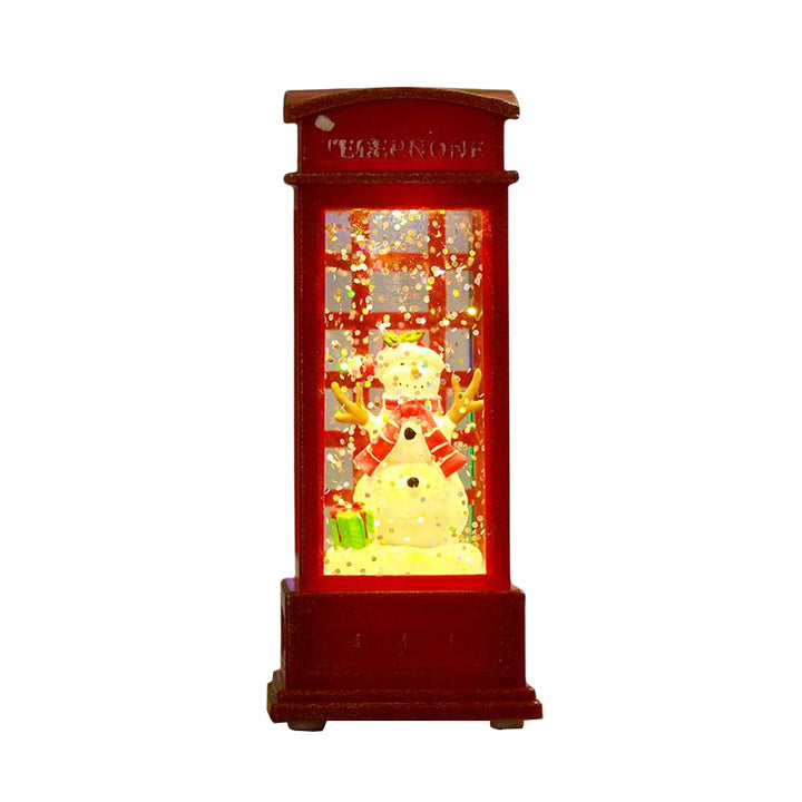 Santa Claus Windlaterne Karnz