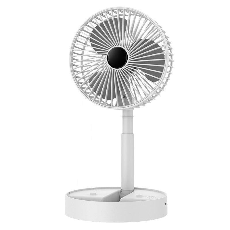 Portae Rechargeae Teleskope-Ventilator mit geräuscharmem Design und einstellbarer Höhe