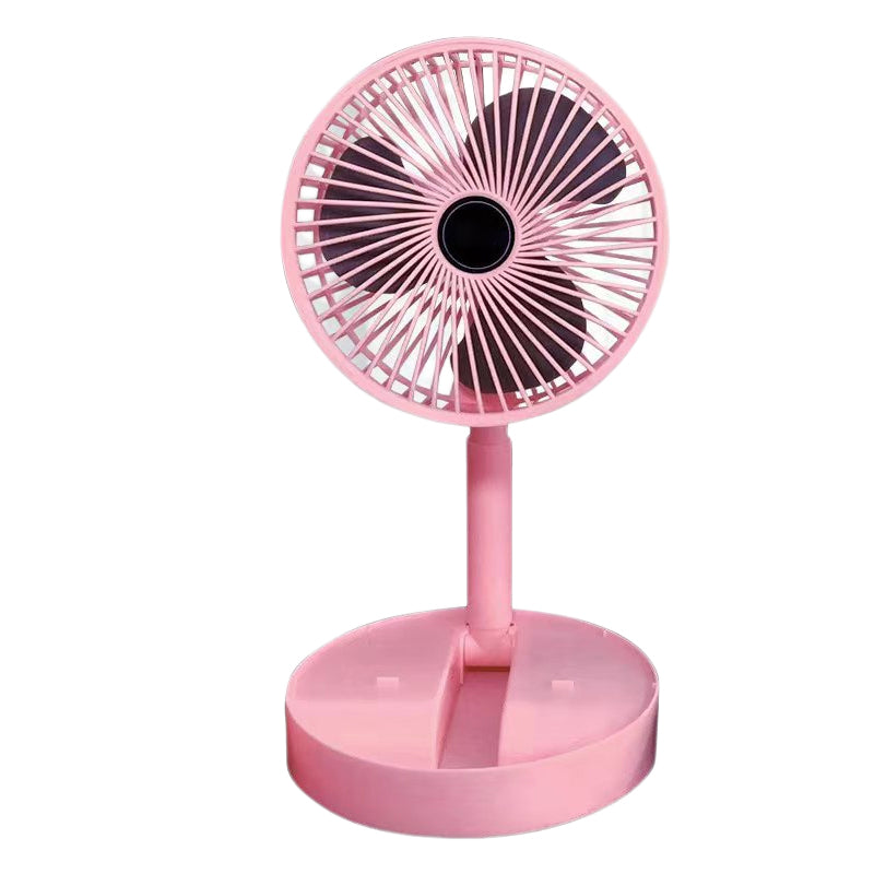 Portae Rechargeae Teleskope-Ventilator mit geräuscharmem Design und einstellbarer Höhe