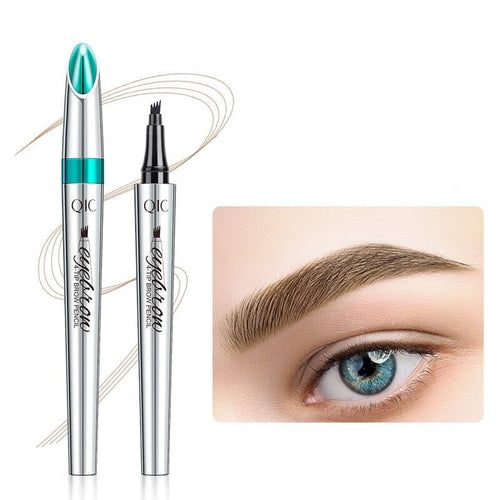 Karnz | Wasserdichter 3D-Microblading-Augenbrauenstift mit 4 Gabelspitzen